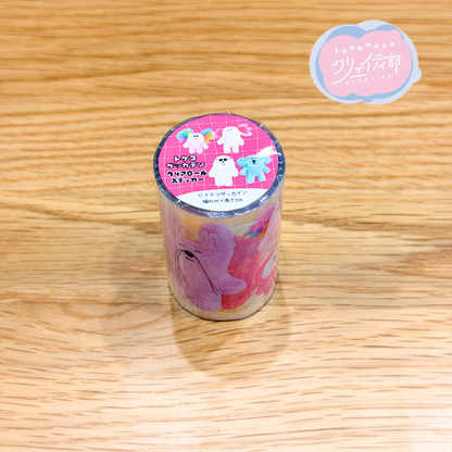 クリアロールステッカー（好きな形に切って貼るシール）