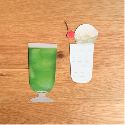 cobato メッセージカード クリームソーダ風